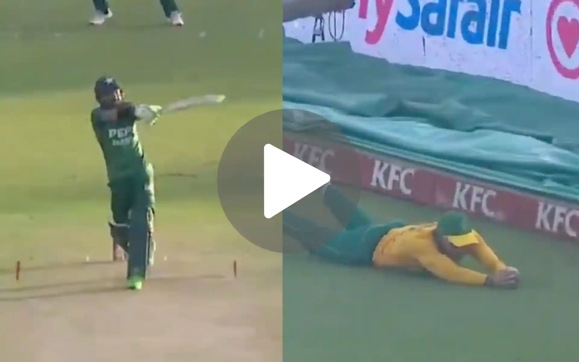 [Watch] Rizwan Falls Cheaply As Van Der Dussen Pulls Off A Stunner At The Boundary